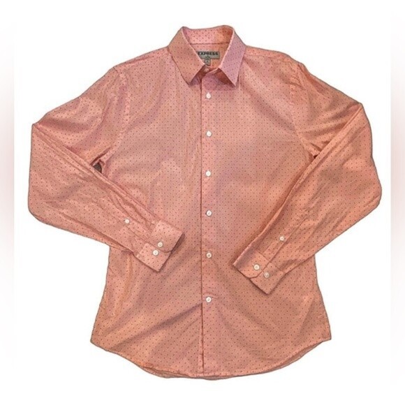 Express Fitted Button down shirt Men's Small - Picture 1 of 4
